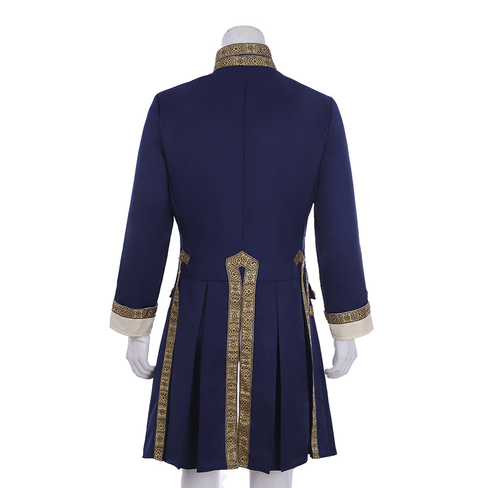 18th Century Royal Military Jacket Mens Tuxedo Colonial Costume