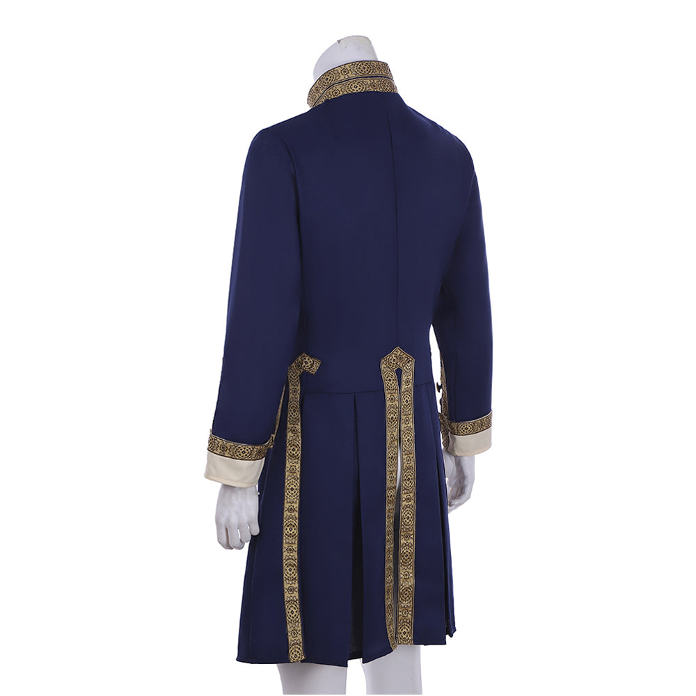 18th Century Royal Military Jacket Mens Tuxedo Colonial Costume