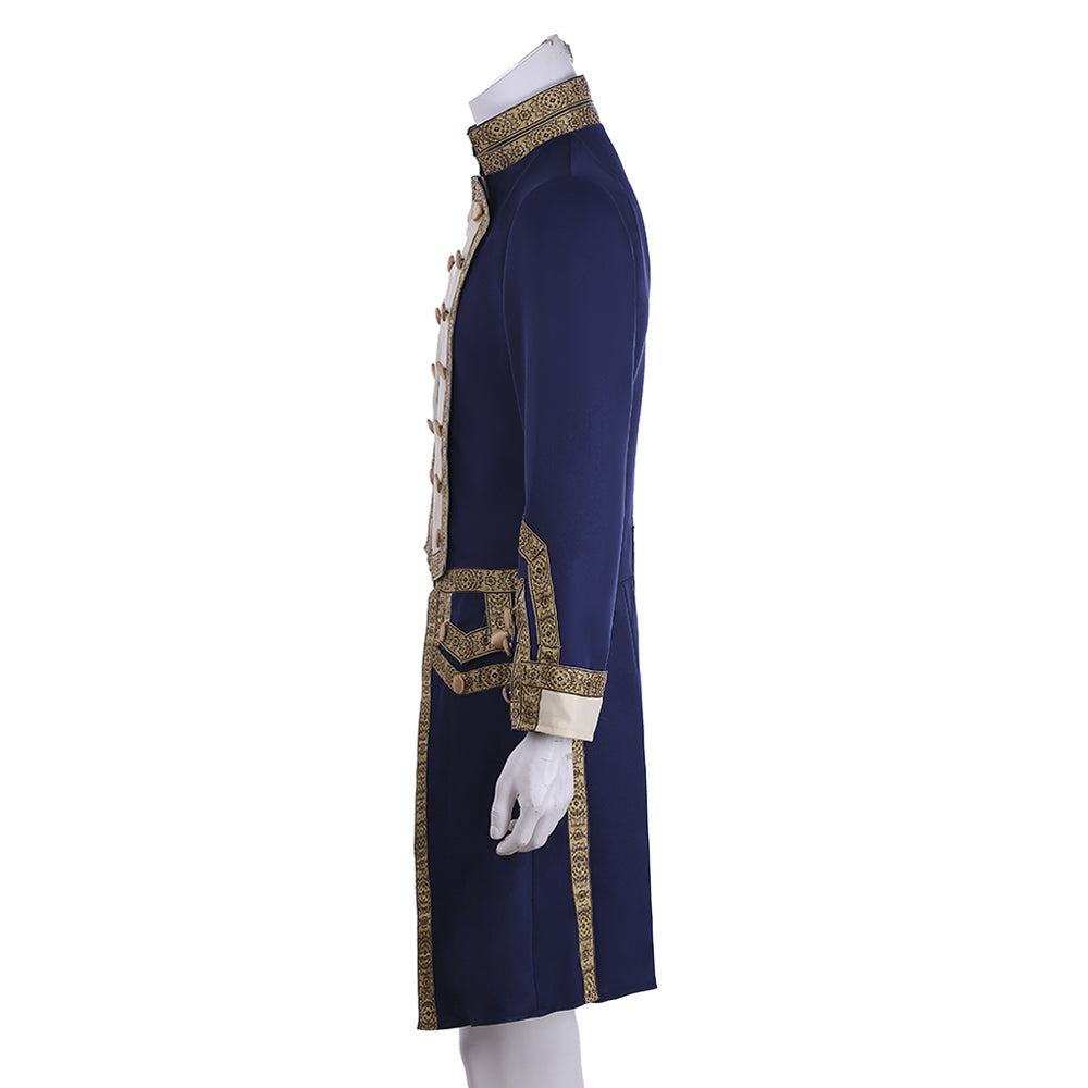 18th Century Royal Military Jacket Mens Tuxedo Colonial Costume
