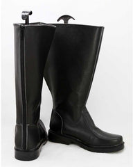 Mens Black Knee High Boots