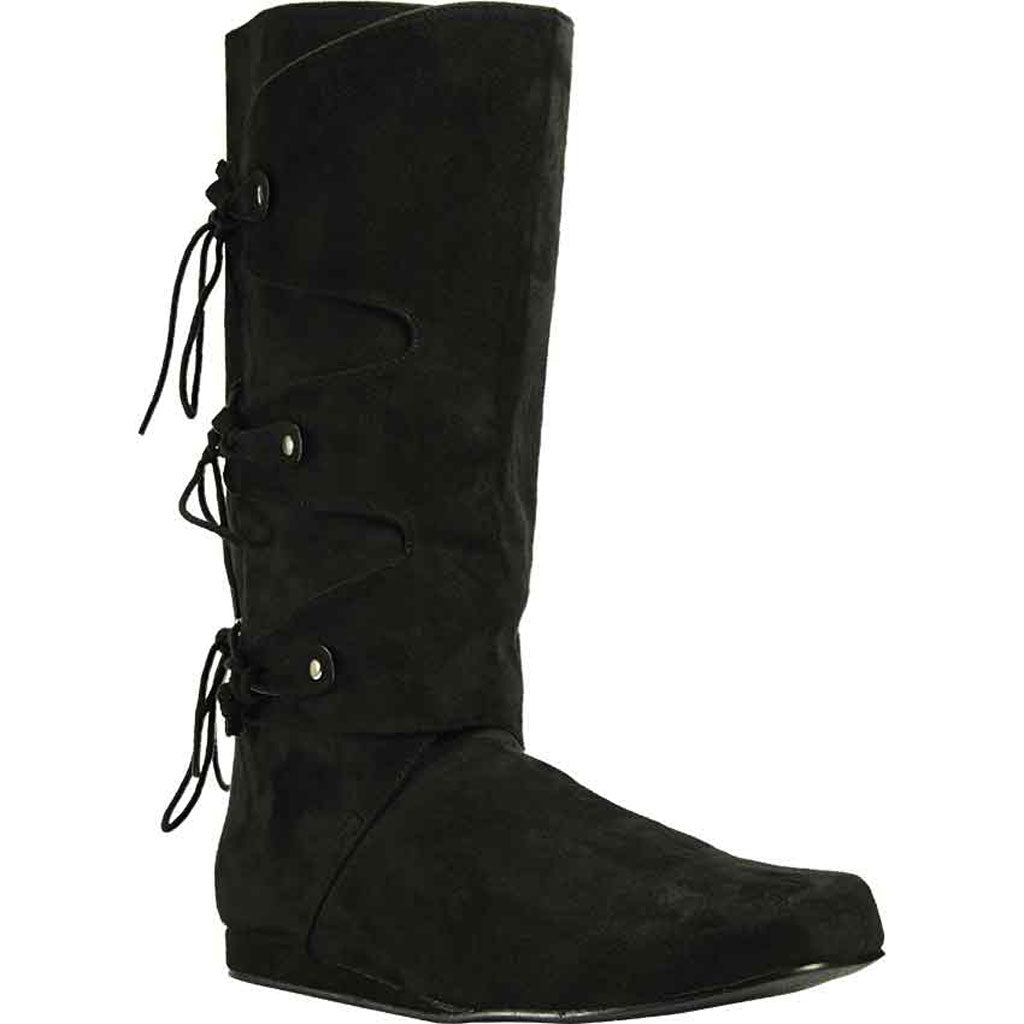 Medieval Black Brown Boots