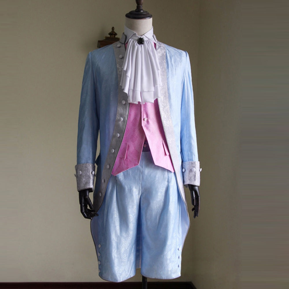 18th Century Costume Mens Victorian Elegant Gothic Aristocrat Outfit
