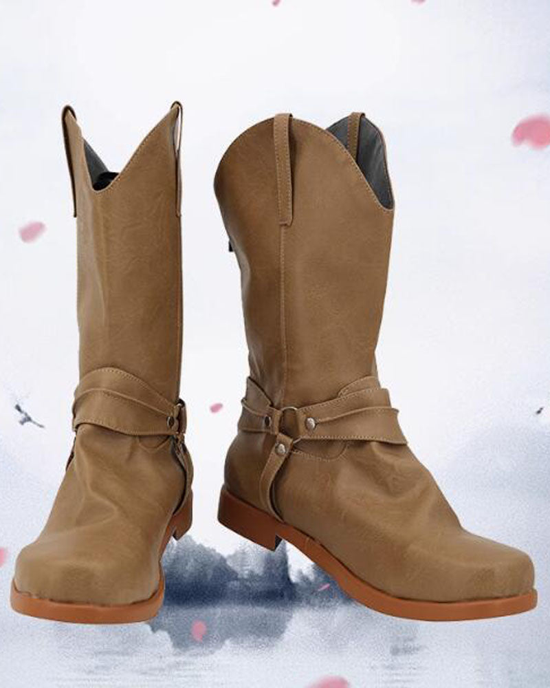 Multicolor Cosplay Boots Shoes
