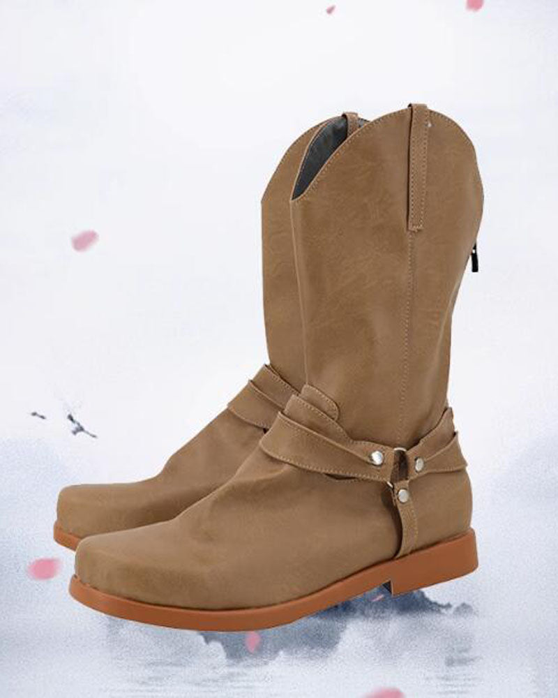 Multicolor Cosplay Boots Shoes