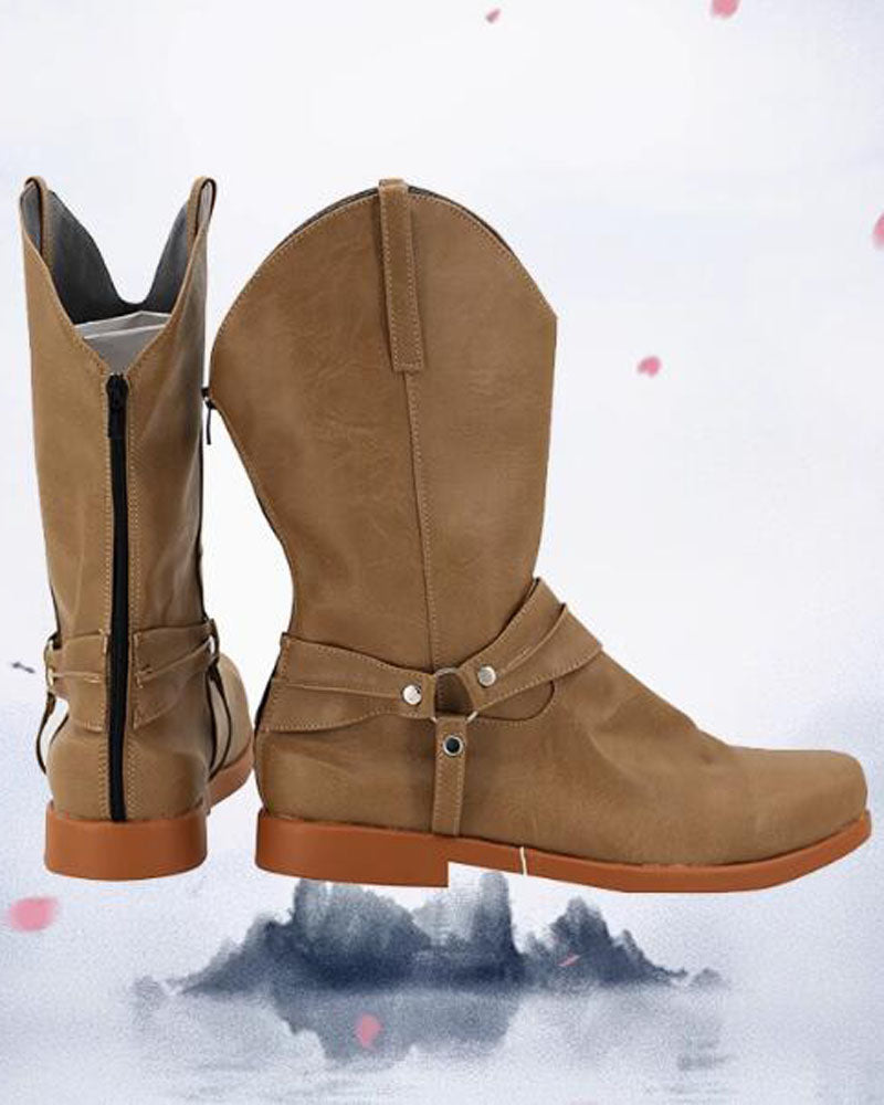 Multicolor Cosplay Boots Shoes