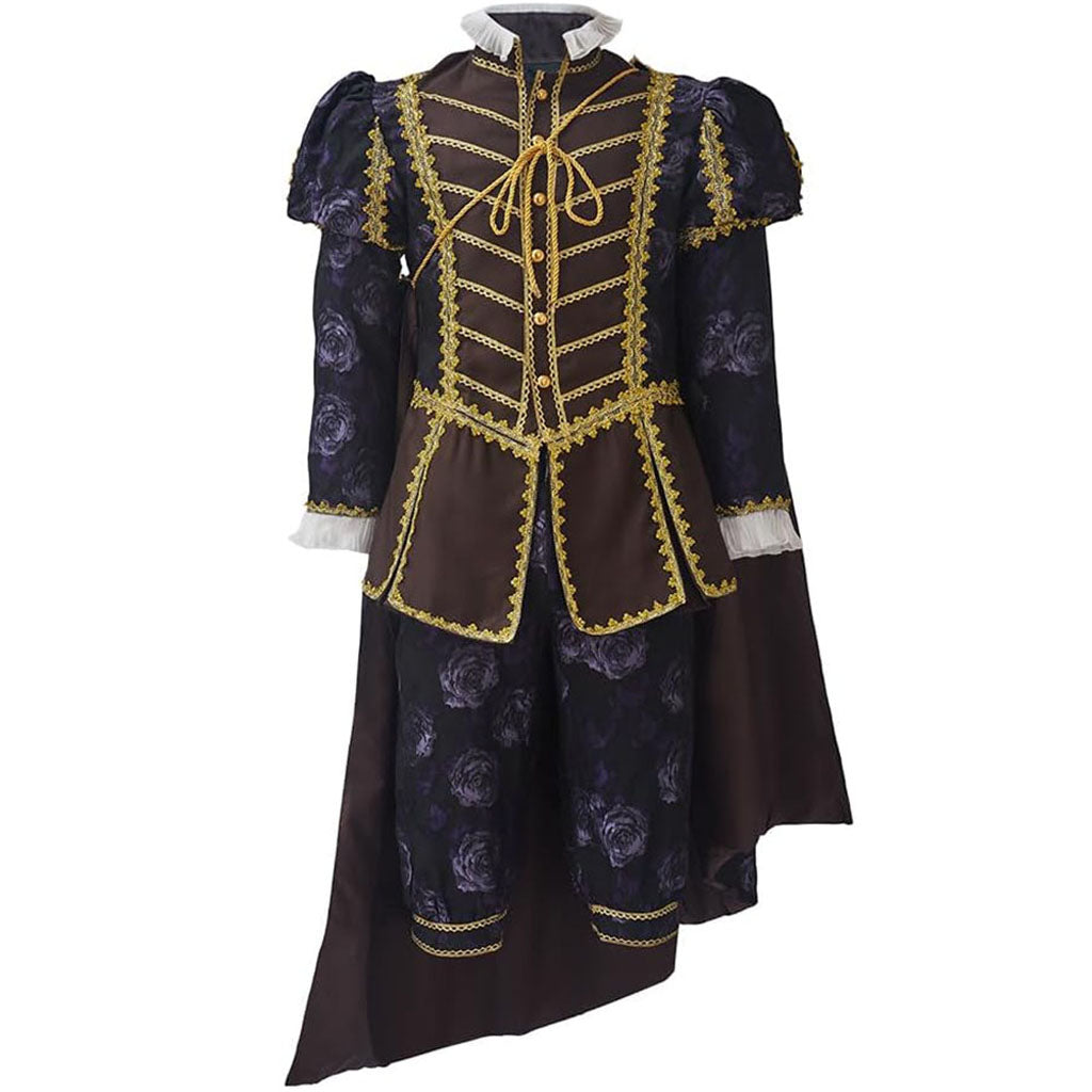 Victorian Rococo Costume Men Tudor Suit