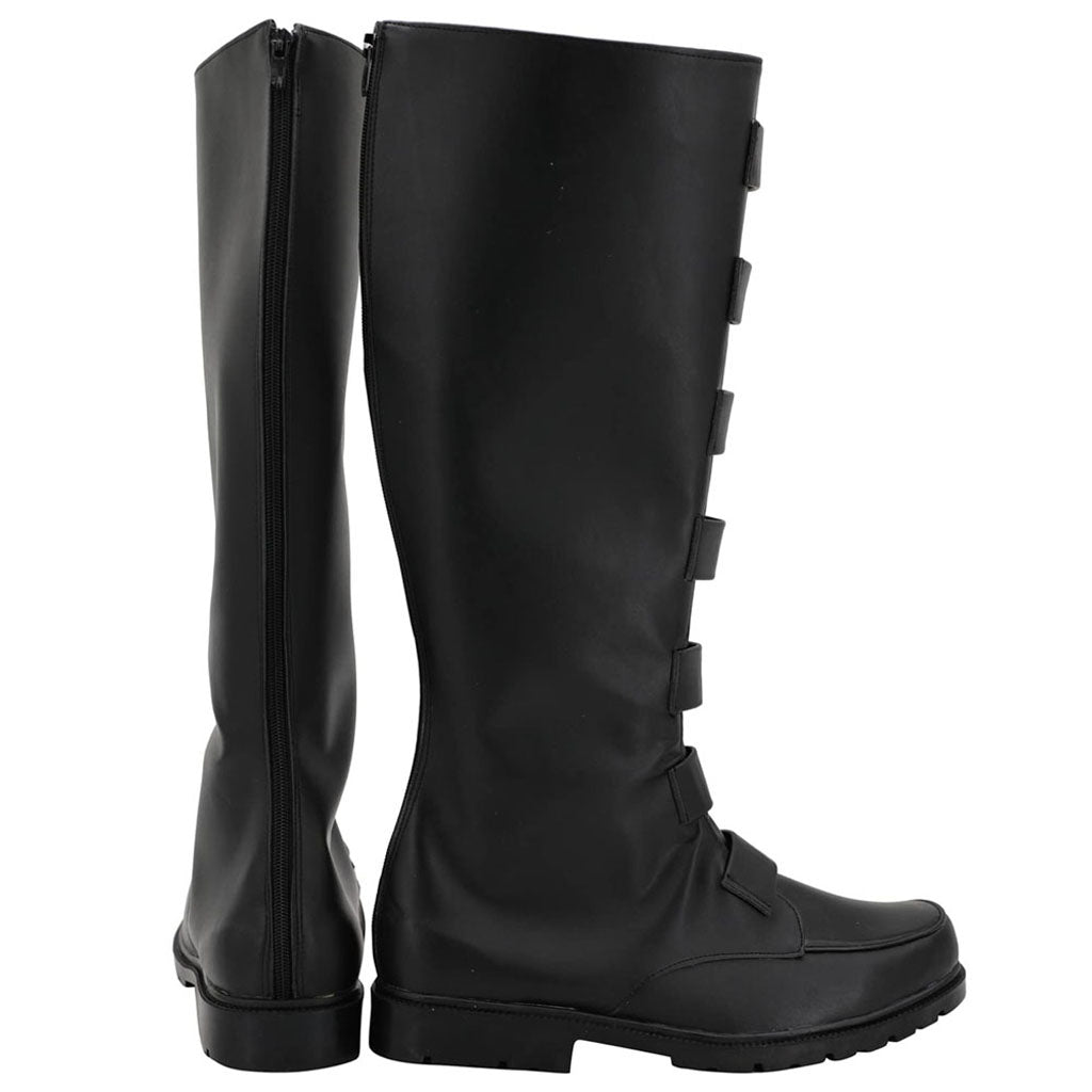 Black Brown Men Knight Boots