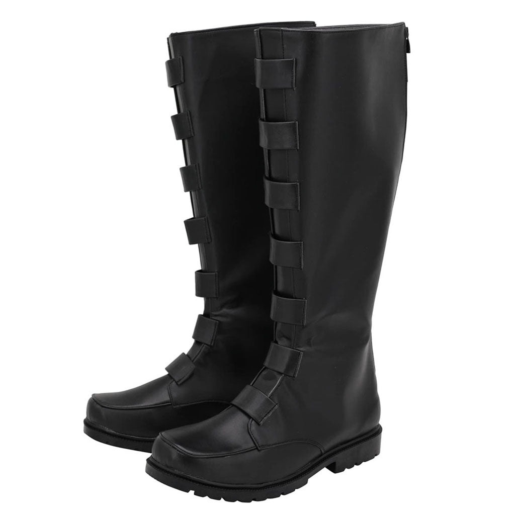 Black Brown Men Knight Boots
