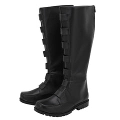 Black Brown Men Knight Boots