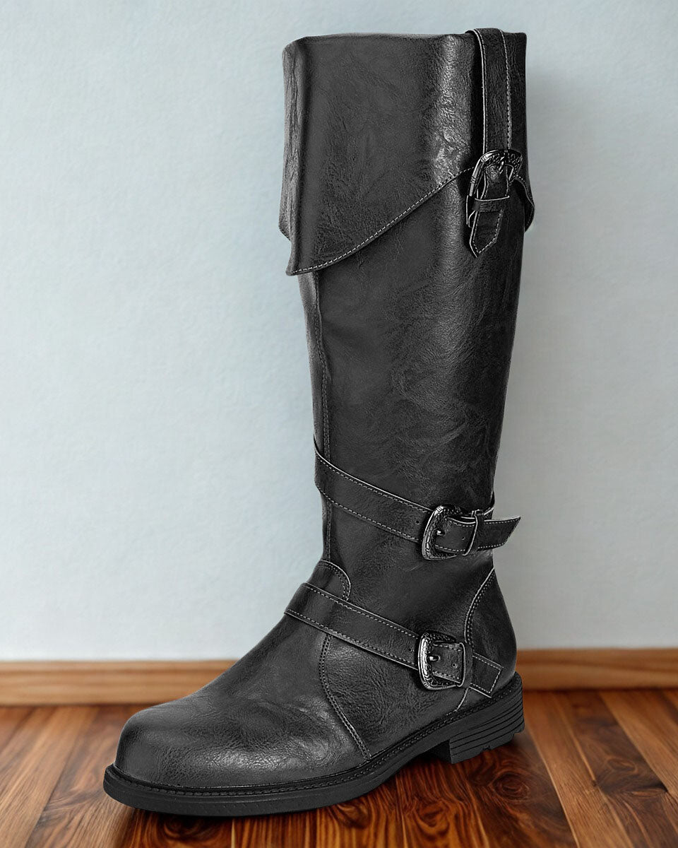 Medieval Knight Warrior Boots