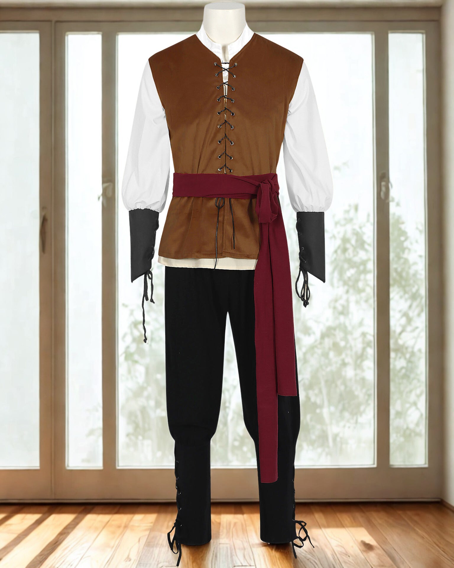 Medieval Viking Knight Pirate Costume