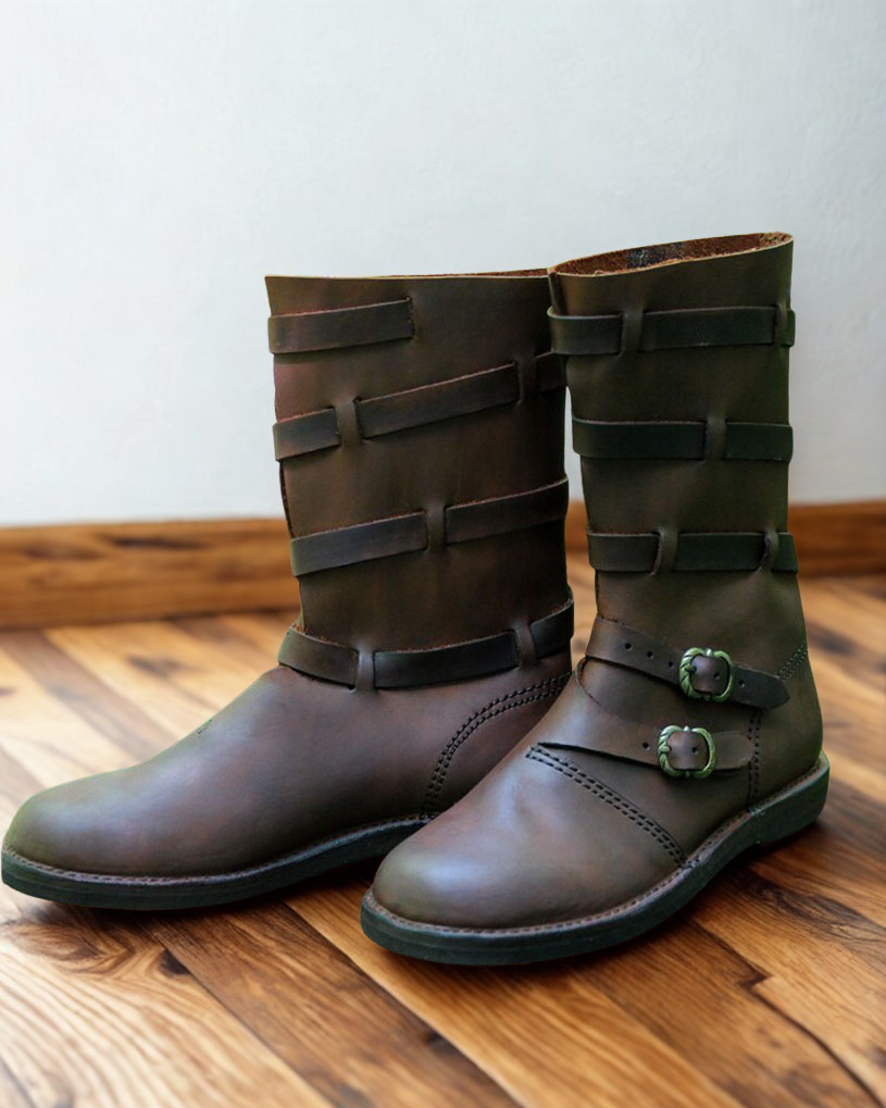 Unisex Handcrafted Renaissance Boots