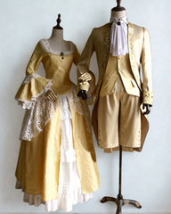 18th Century Rococo Noble Couple Costume