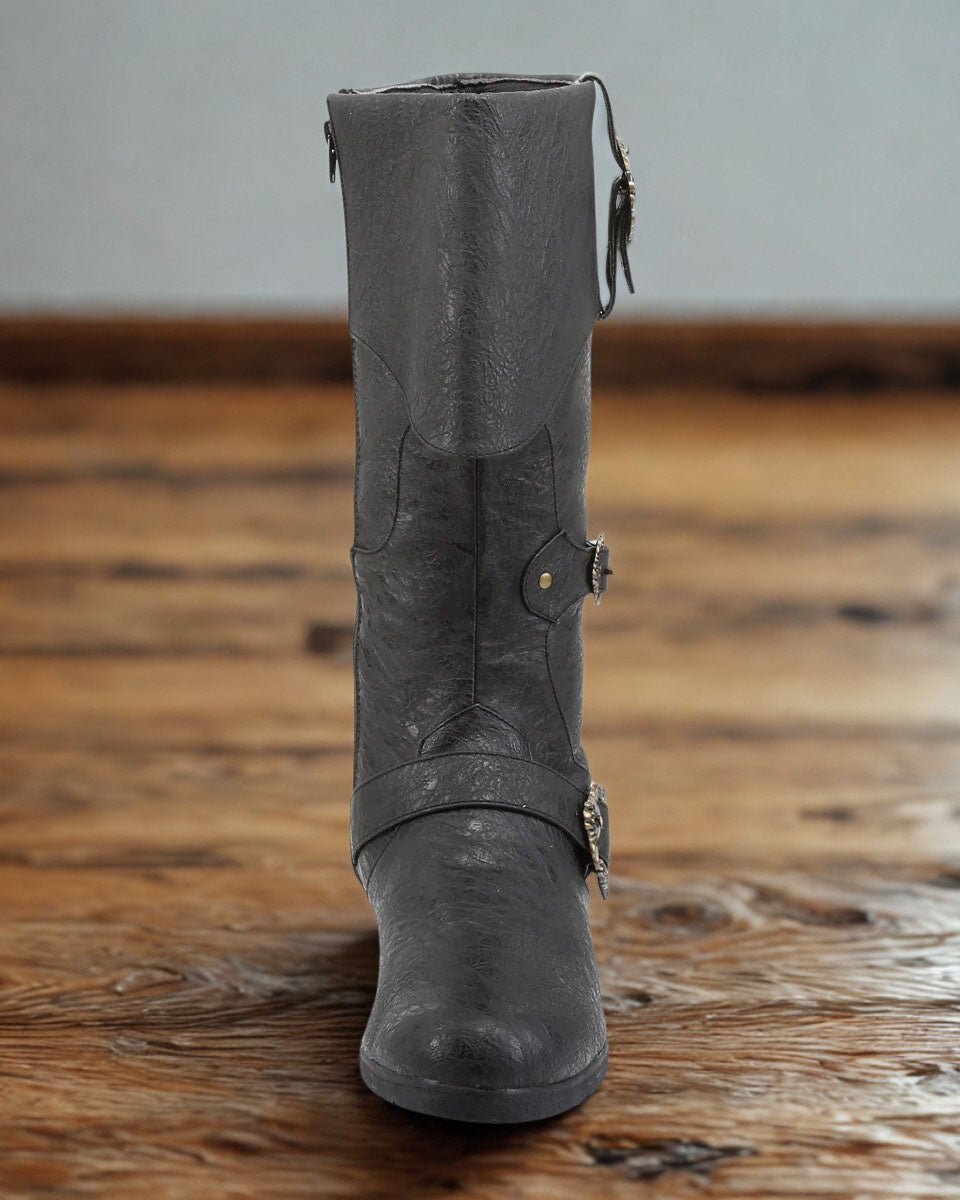 Medieval Adventure Buckled Boots