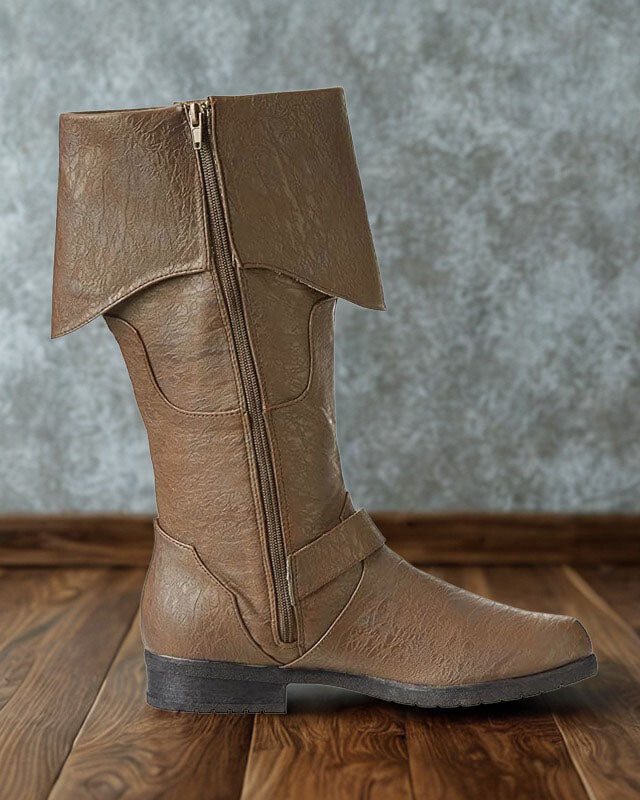 Medieval Adventure Buckled Boots