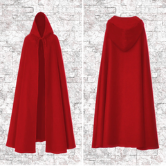 Red Hooded Cloaks with Pockets