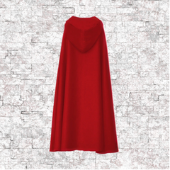 Red Hooded Cloaks with Pockets