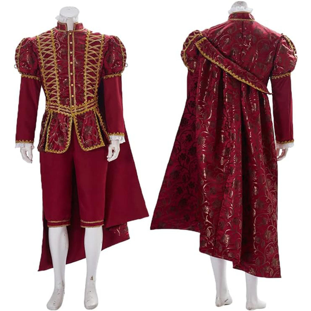 Victorian Rococo Costume Men Tudor Suit