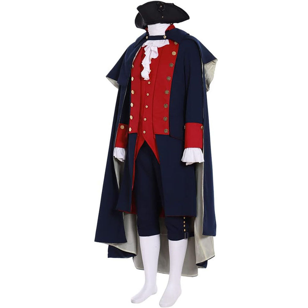 George Washington Spies Costume With Cloak