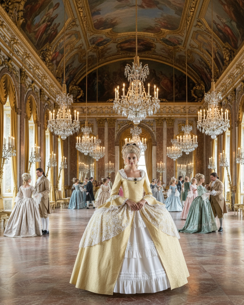 18th Century Rococo Noble Couple Costume