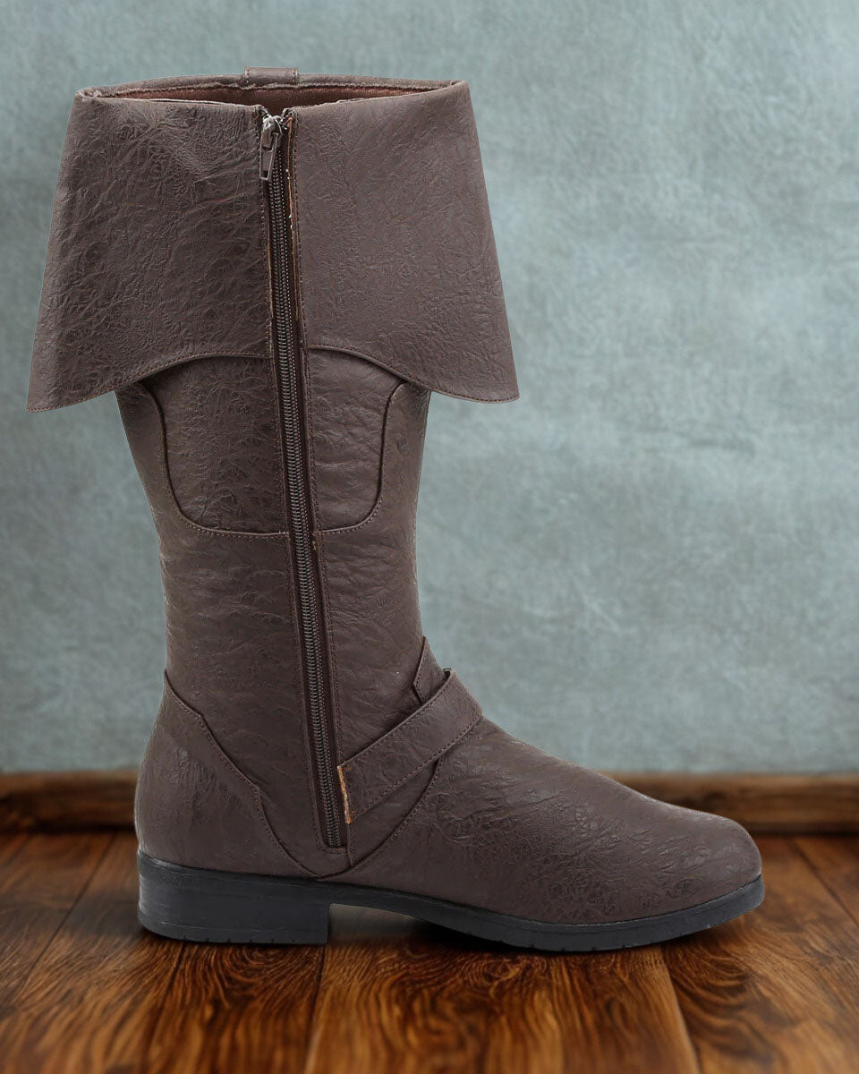 Medieval Adventure Buckled Boots