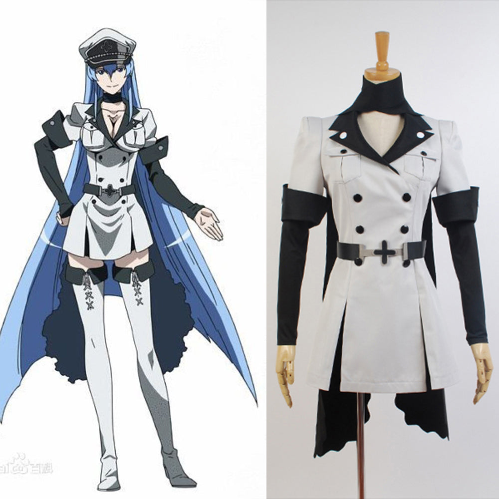 Akame GA KILL Esdeath Empire Cosplay Costume