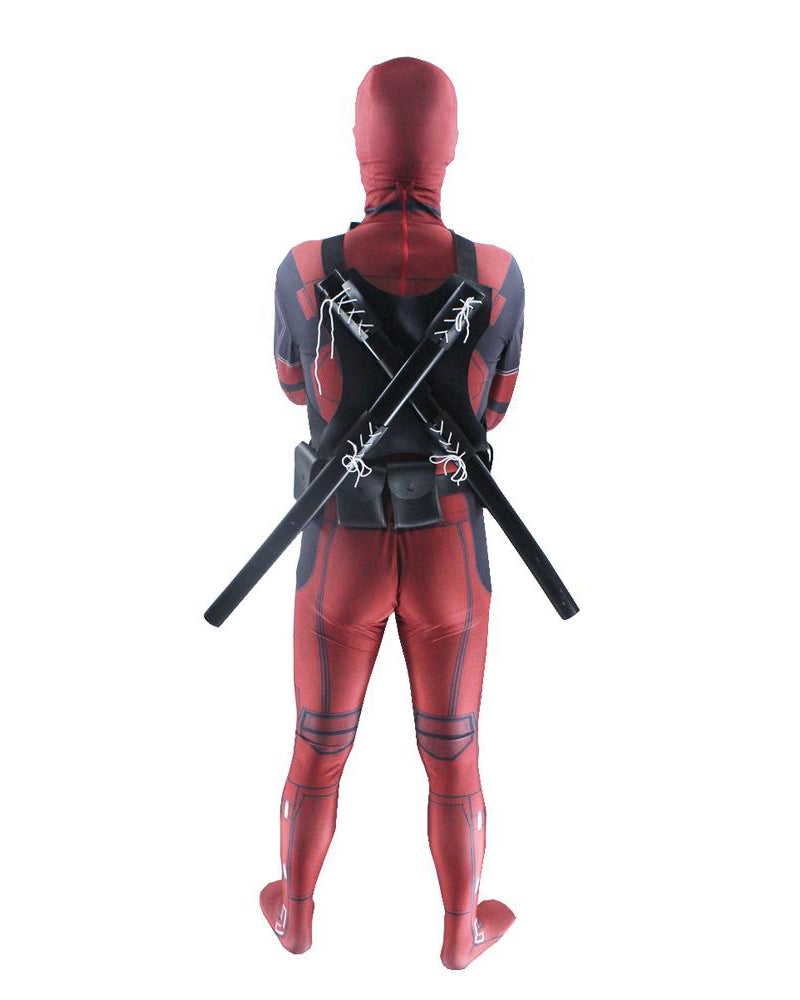 2020 Deadpool Cosplay Costume Bodysuits Suit For Adults and Kids Spandex Zentai 3D Style