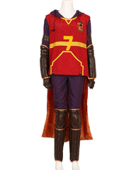 Ginny Weasley Gryffindor Quidditch Cosplay Costume Uniform