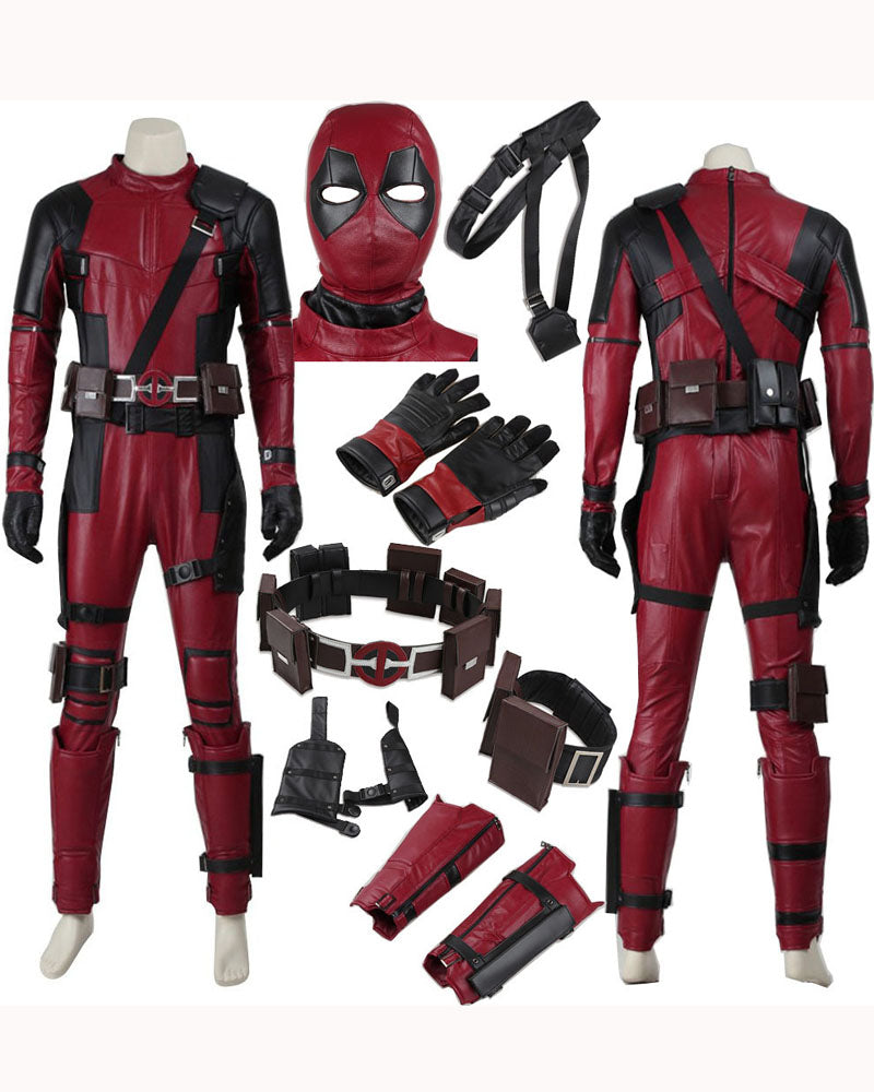 Deadpool Wade Wilson Cosplay Costume Outfit