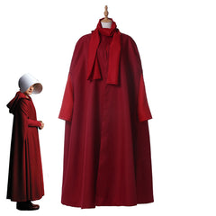 The Handmaid's Tale Costume Handmaid's Tale Dress Red Cape Cloak Robe