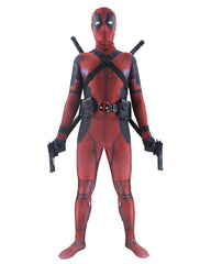 2020 Deadpool Cosplay Costume Bodysuits Suit For Adults and Kids Spandex Zentai 3D Style