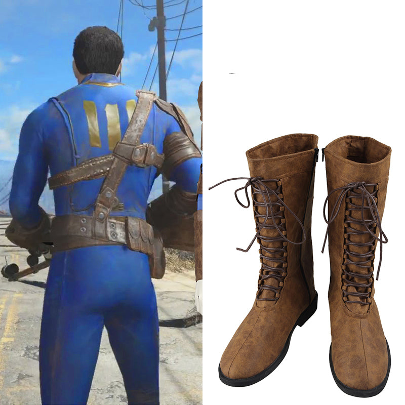 Fallout 4 Nate Cosplay Boots Nate Cosplay Shoes