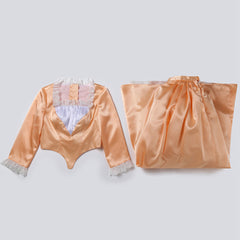 Hamilton Angelica Dance Orange Cosplay Costume Dress