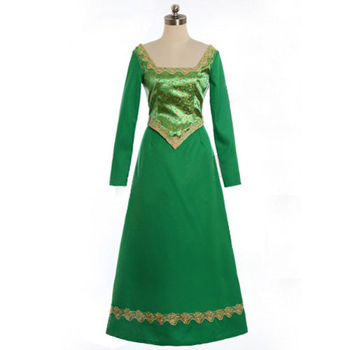 Princess Fiona Shrek Cosplay Costume Outfit