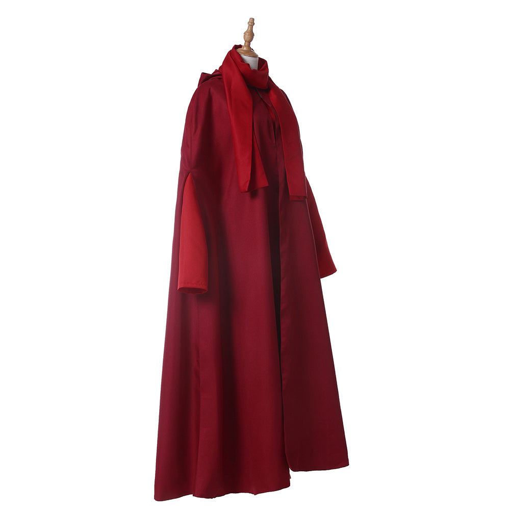 The Handmaid's Tale Costume Handmaid's Tale Dress Red Cape Cloak Robe