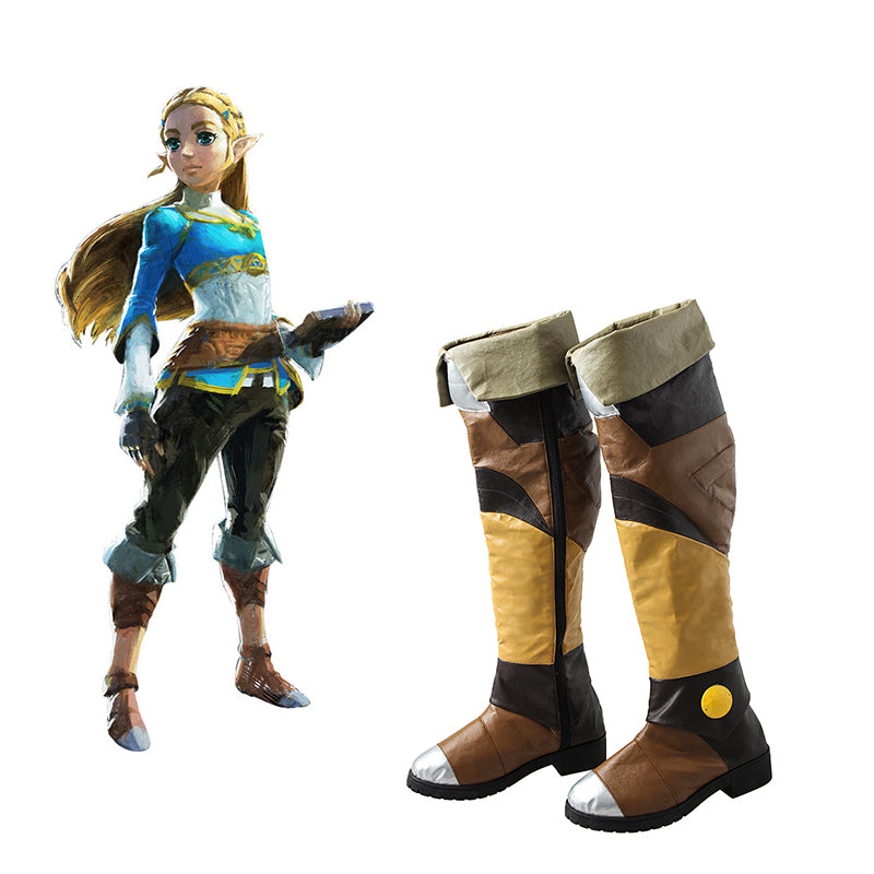 The Legend of Zelda Boots Breath of the Wild Cosplay Shoes