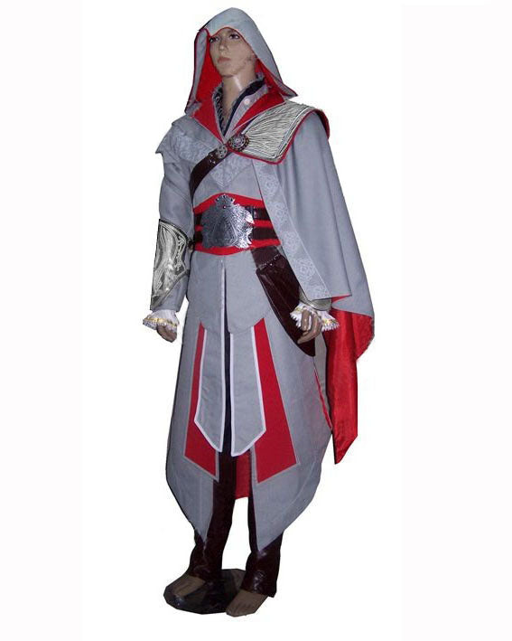 Assassins Creed 2 II Brotherhood EZIO Auditore Cosplay Costume