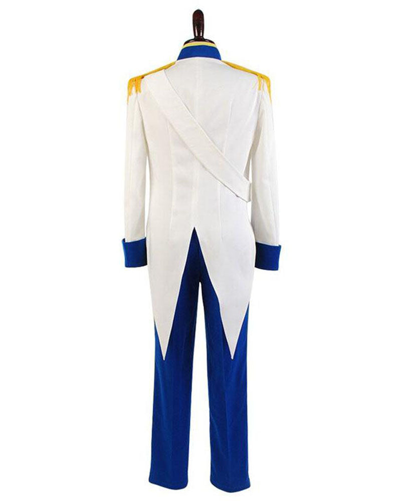 The Little Mermaid Prince Eric Cosplay Costume