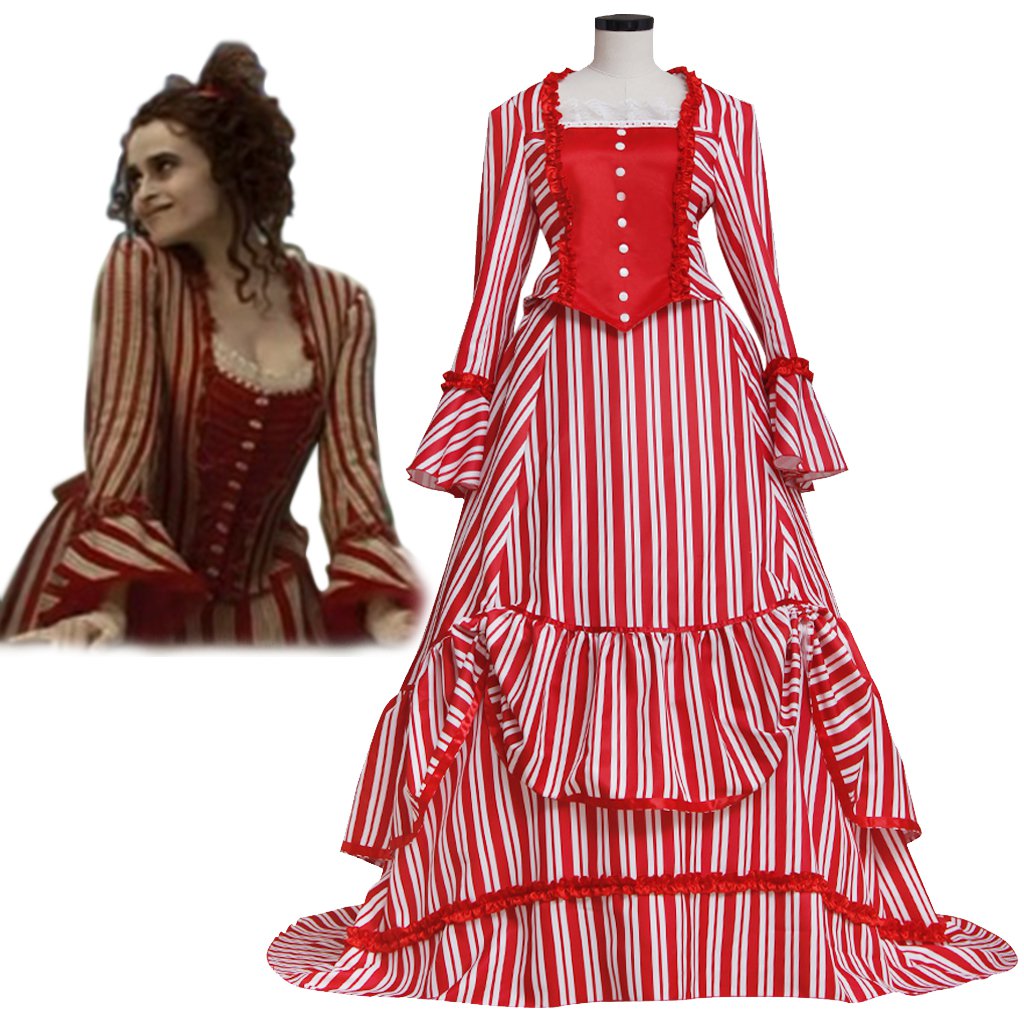 Sweeney Todd Mrs. Lovett Cosplay Costume Dress