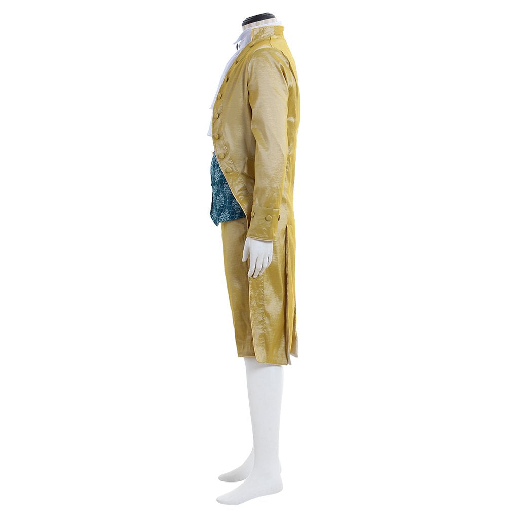 Vintage Medieval Baroque Costume Men Tuxedo Prince Suit