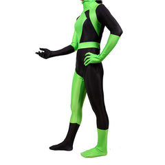 Shego Costume Kim Possible Cosplay Jumpsuits Halloween BodySuit
