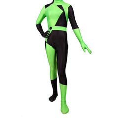 Shego Costume Kim Possible Cosplay Jumpsuits Halloween BodySuit
