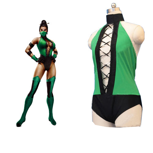 Mortal Kombat Kitana Jade Mileena Ninja Cosplay Costume