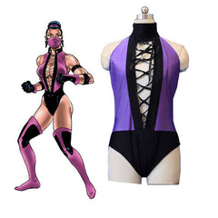 Mortal Kombat Kitana Jade Mileena Ninja Cosplay Costume