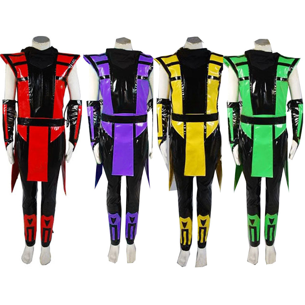 Mortal Kombat Ermac/Rain/Scorpion Ninja/Reptile Cosplay Costume