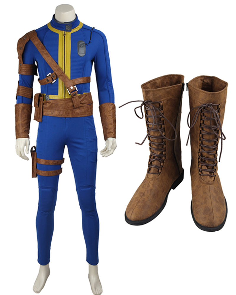 Fallout 4 Vault 111 Cosplay Costume Jumpsuit Suit