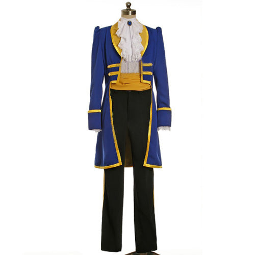 The Beast Costume Prince Adam Cosplay Outfit Men Suit