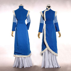 The Last Airbender Princess Yue Blue Cosplay Costume