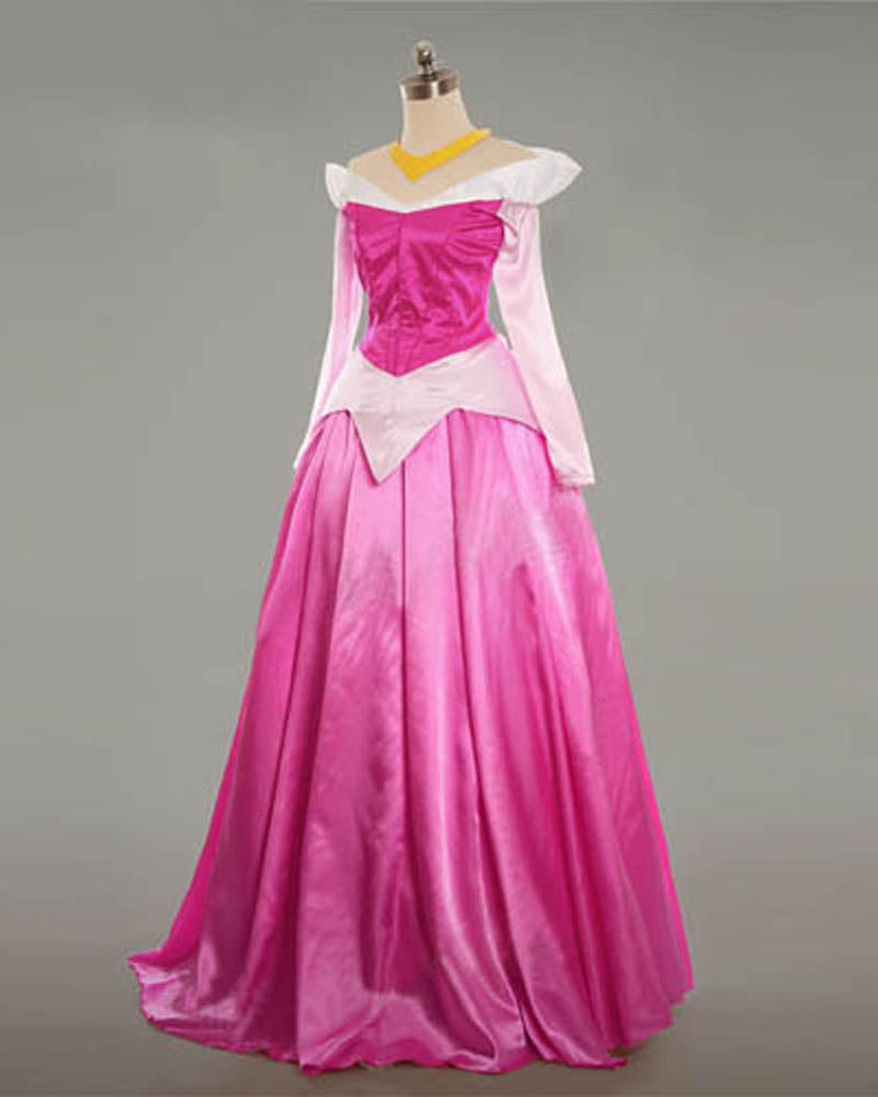 Sleeping Beauty Princess Aurora Cosplay Costume For Adults