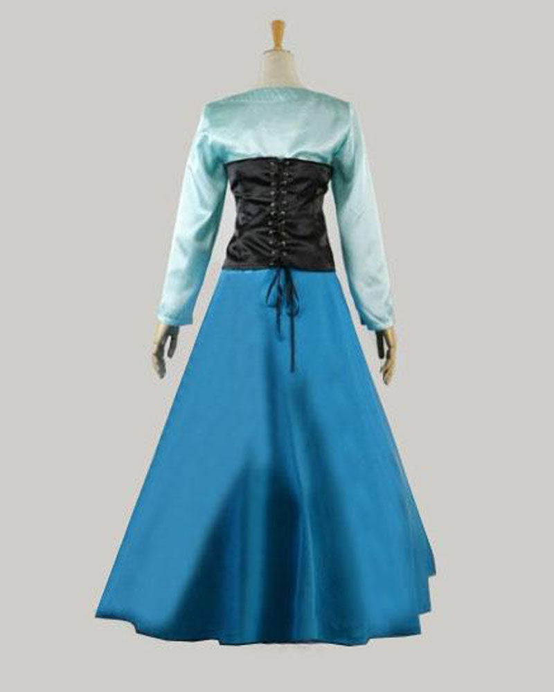 Princess Ariel Pink Dress Cosplay Costume For Adults